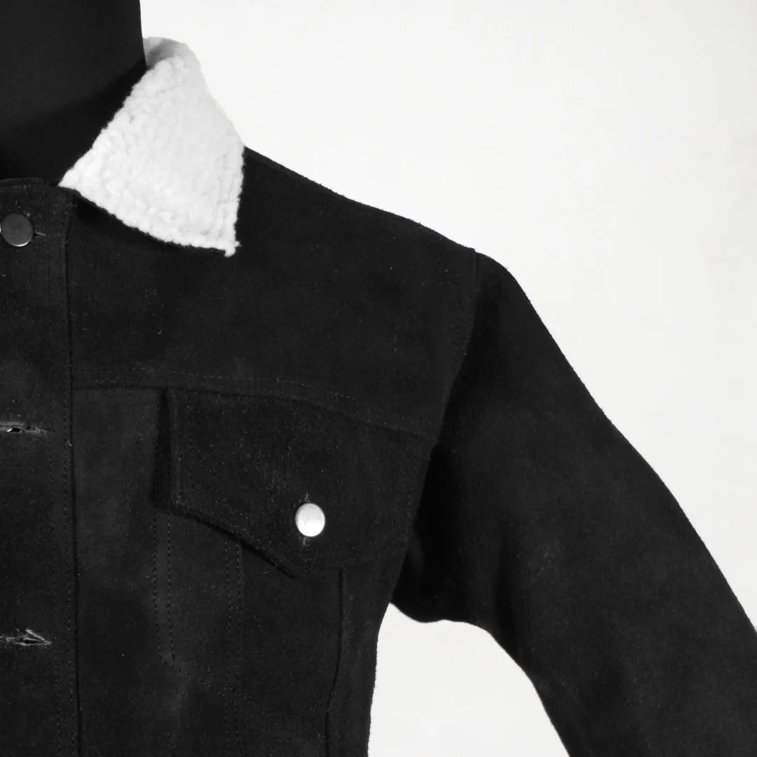 Aviator negro gamuza - Image 5