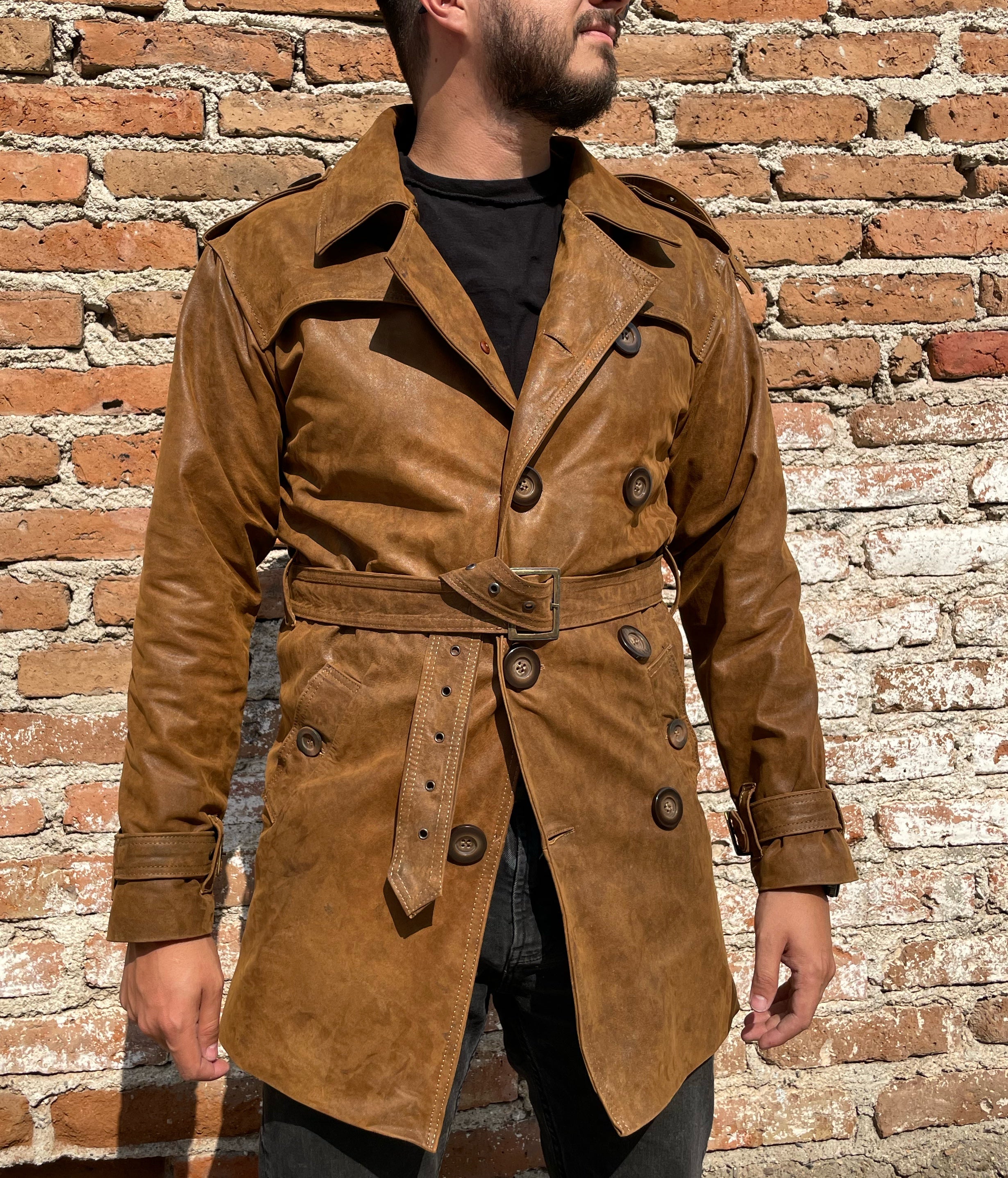 Biker coat oro viejo - Image 3