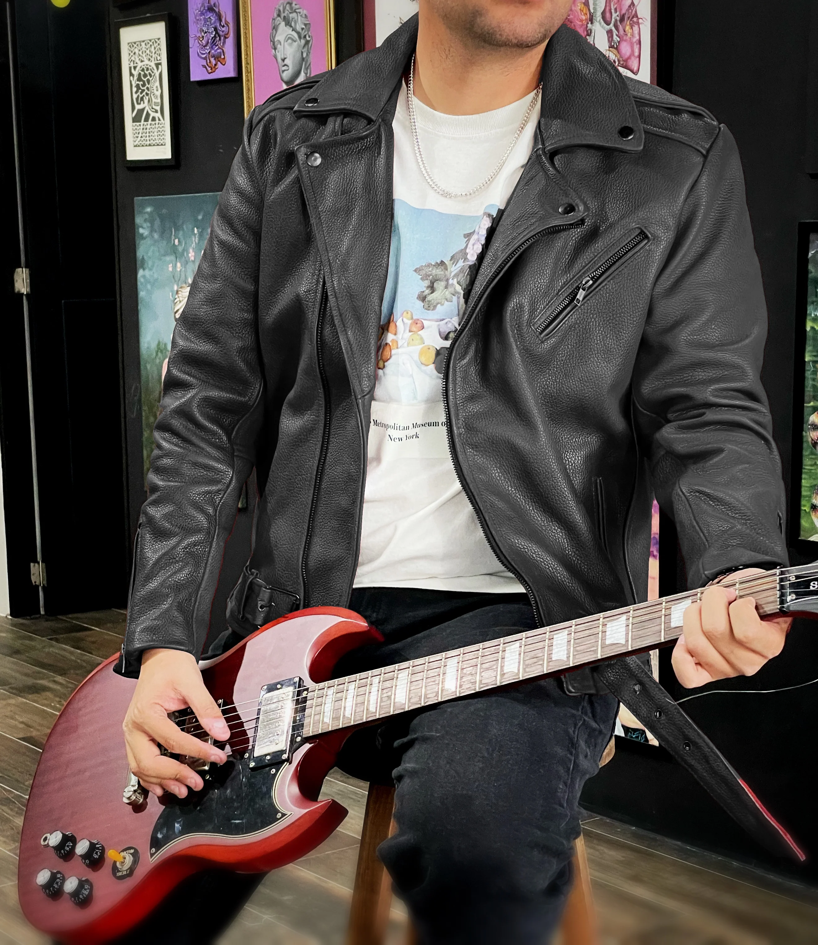 -biker no.1 floter darkes black- - Image 4