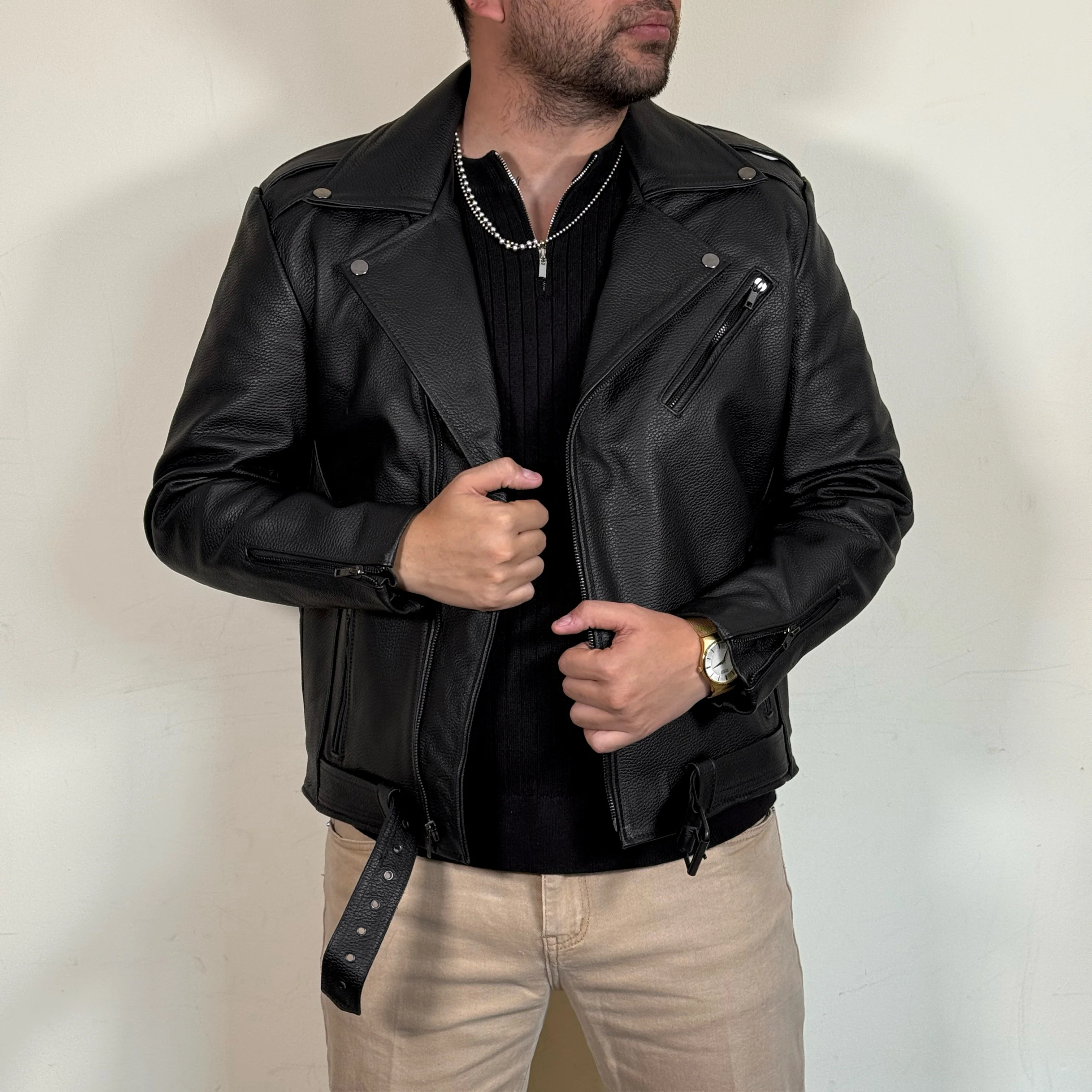 -biker no.1 floter darkes black- - Image 6