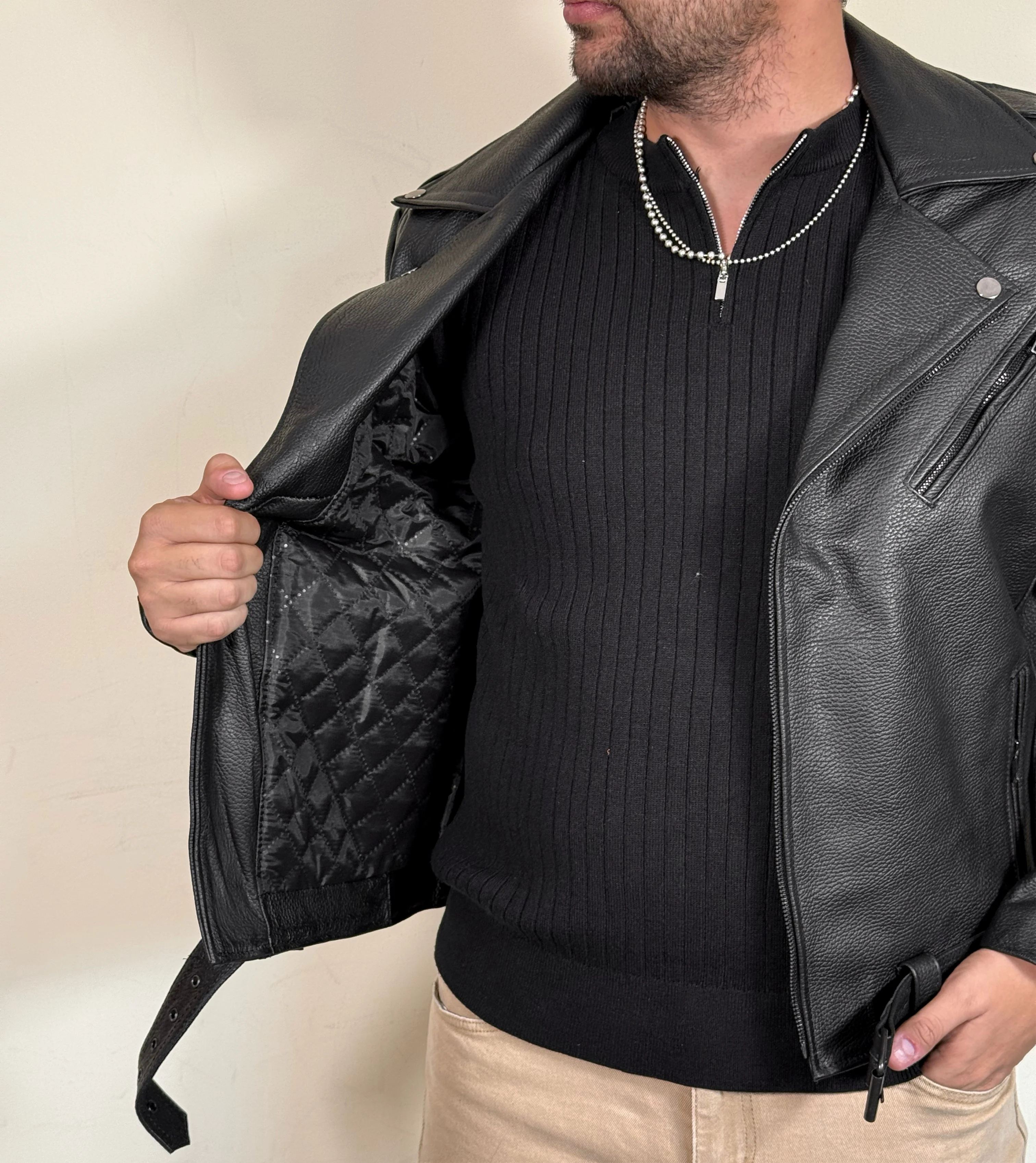 -biker no.1 floter darkes black- - Image 7