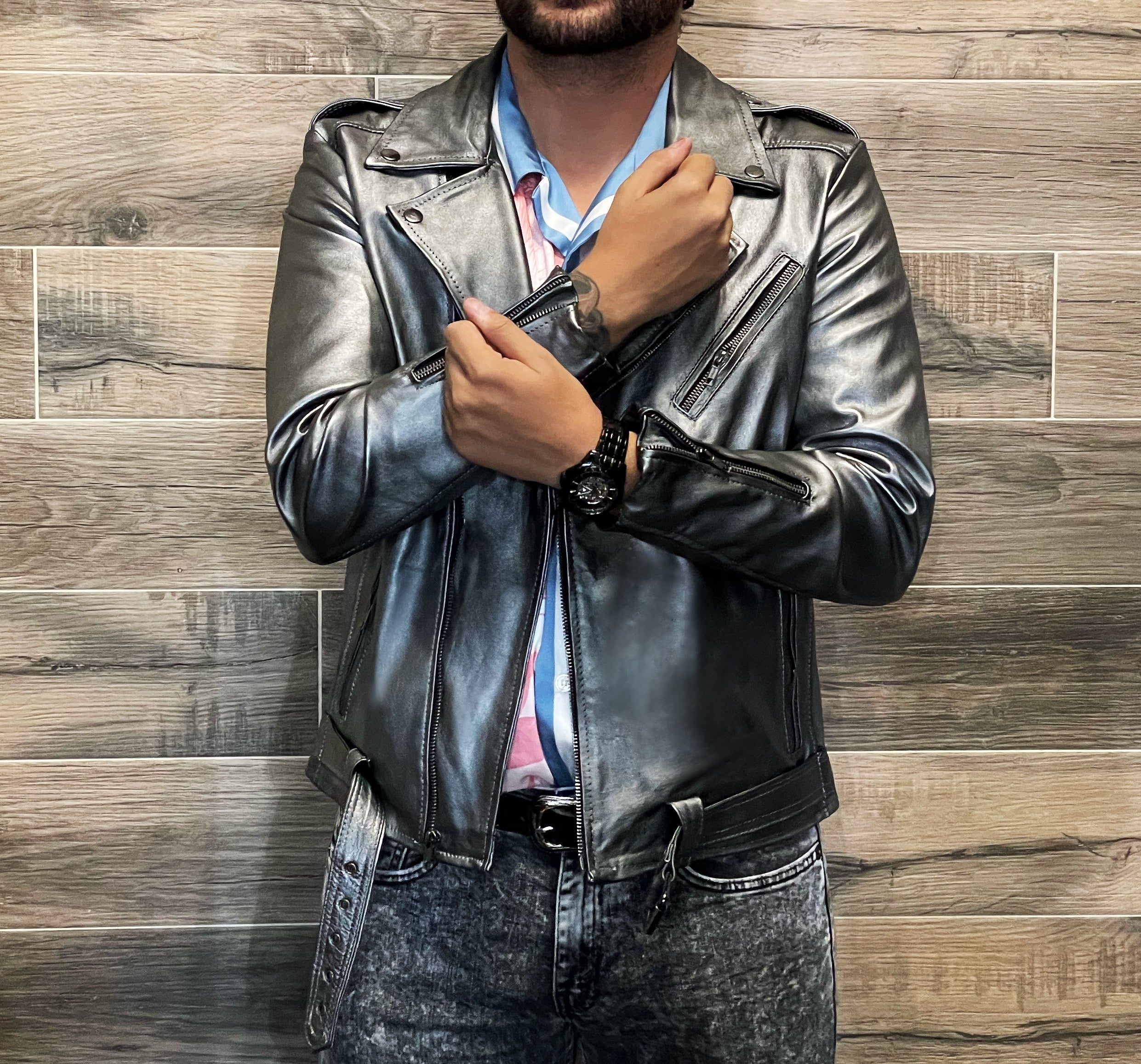 Biker no.1 metallic - Image 3