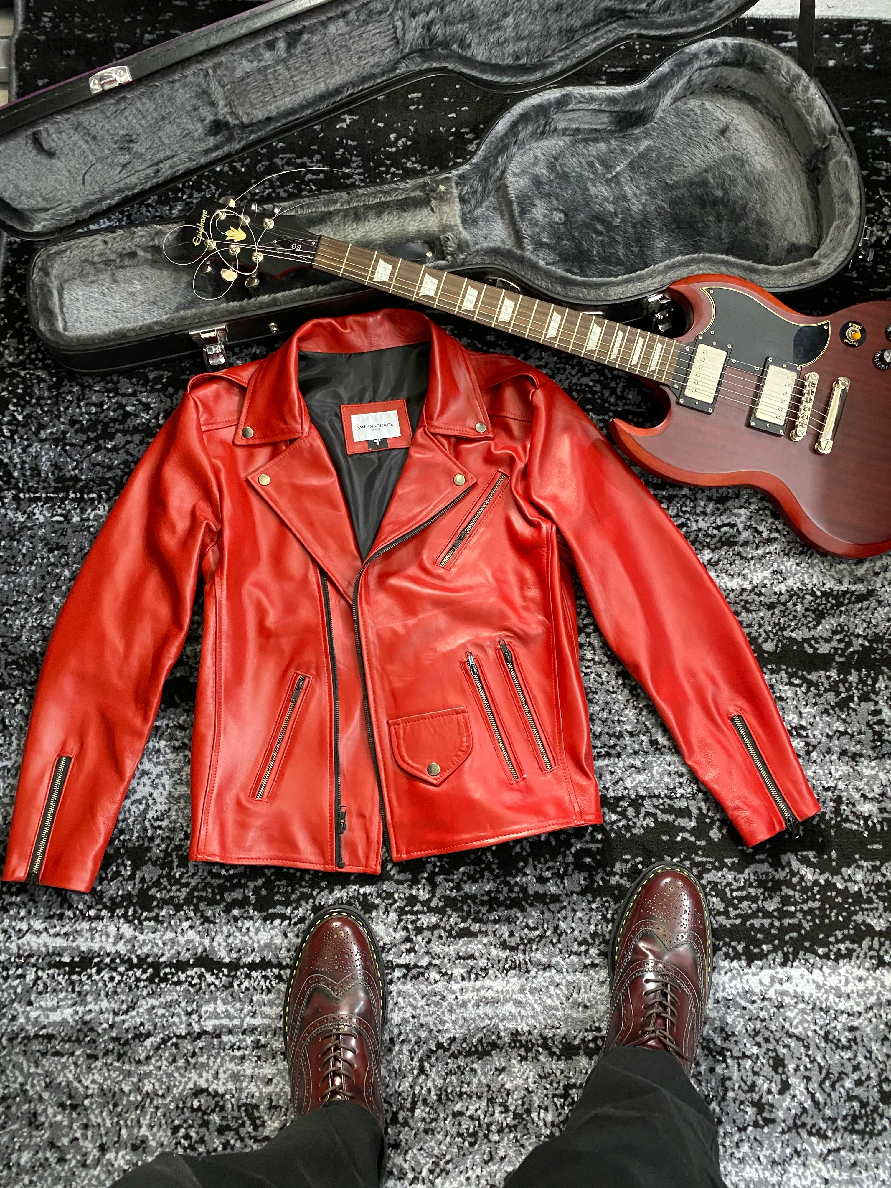 Biker no.2 Supra Red - Image 4