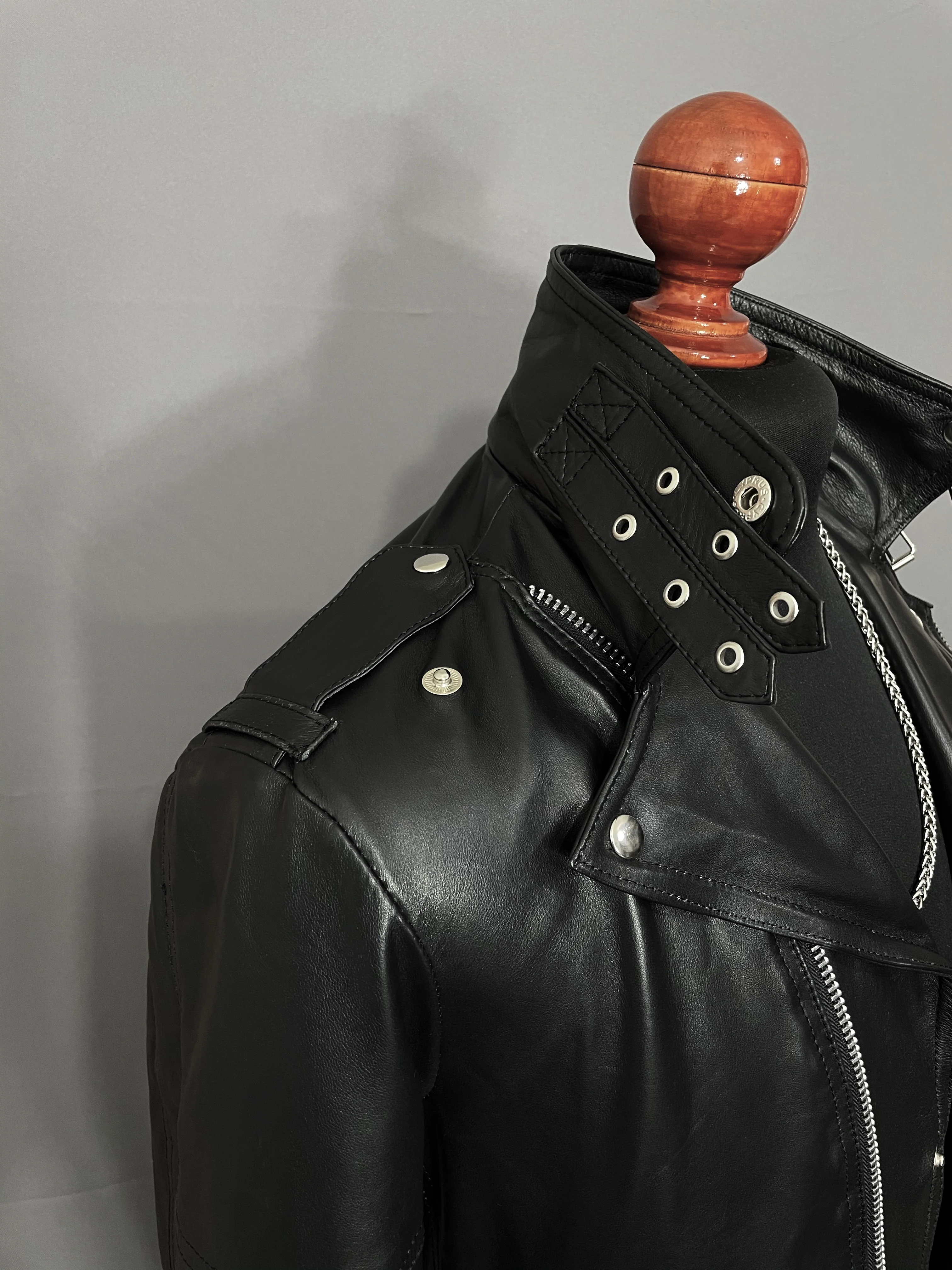 Biker no.3 darkest black - Image 4