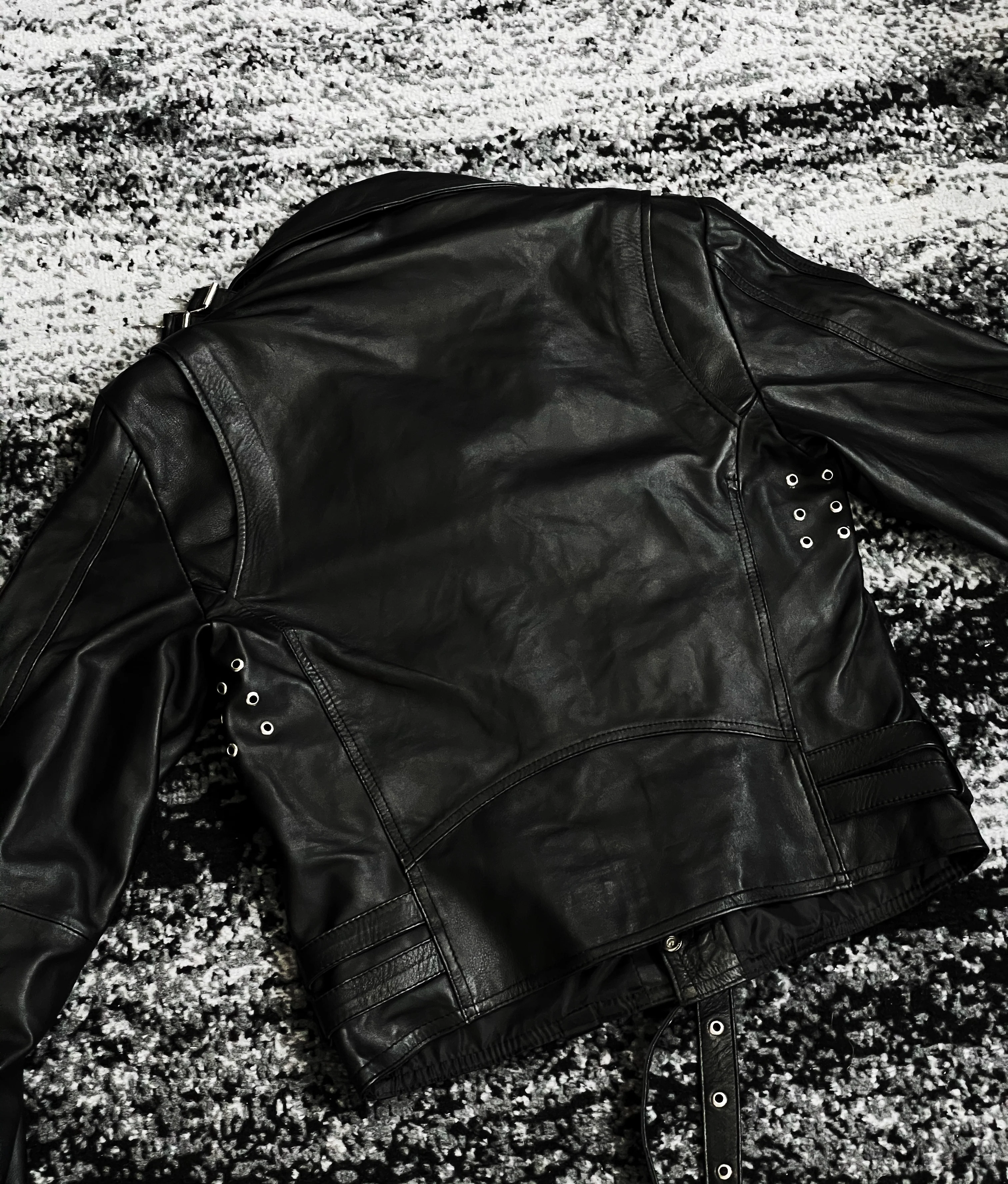 Biker no.3 darkest black - Image 6