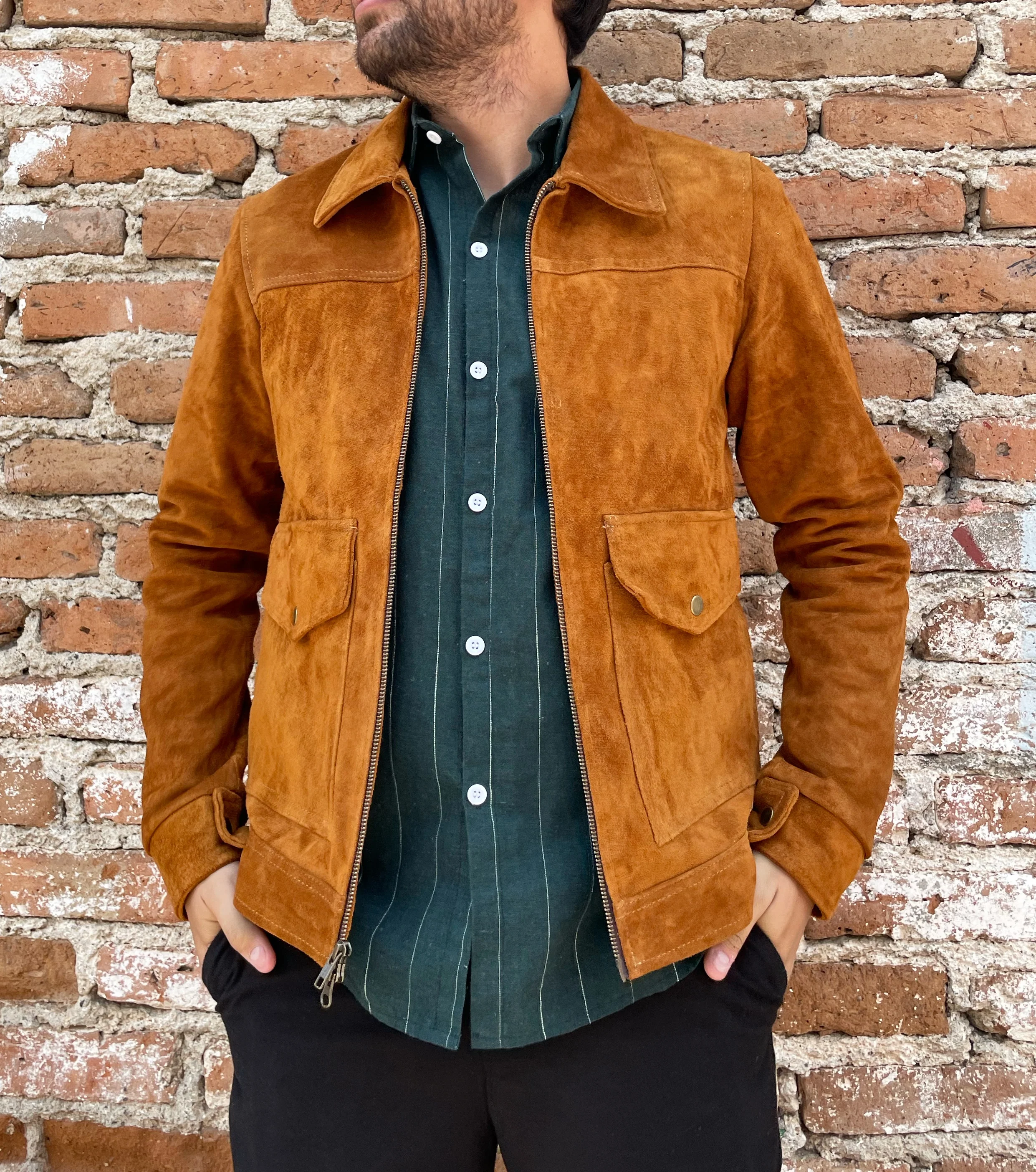 Kyoto gamuza camel - Image 4