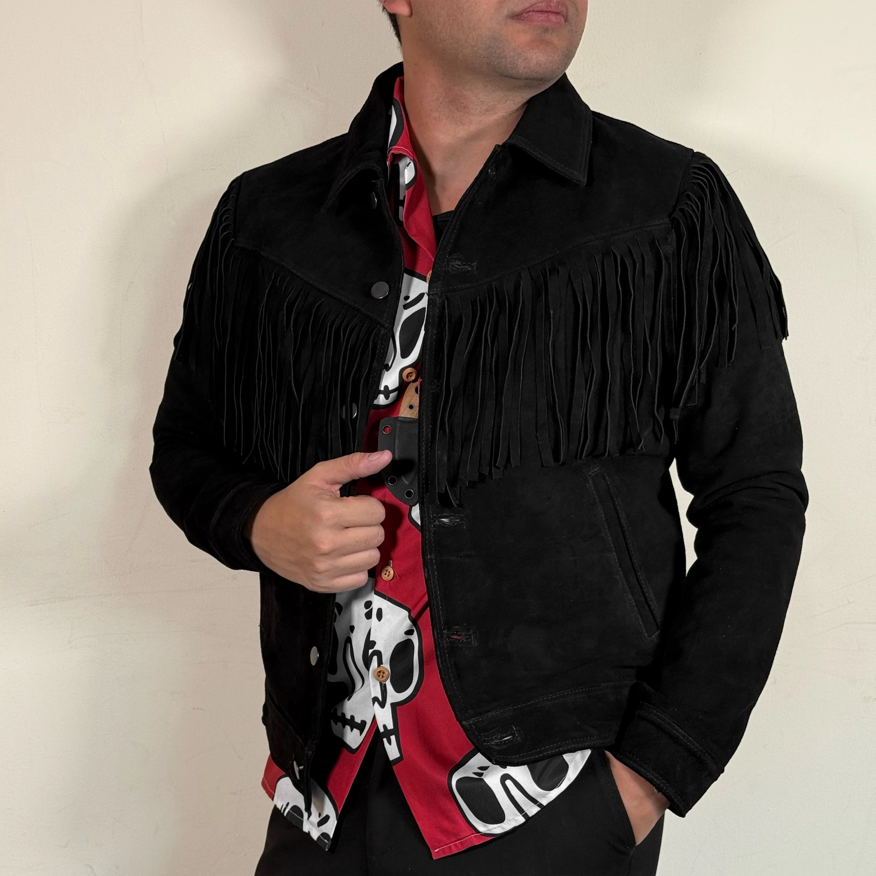 Las Vegas black gamuza - Image 5