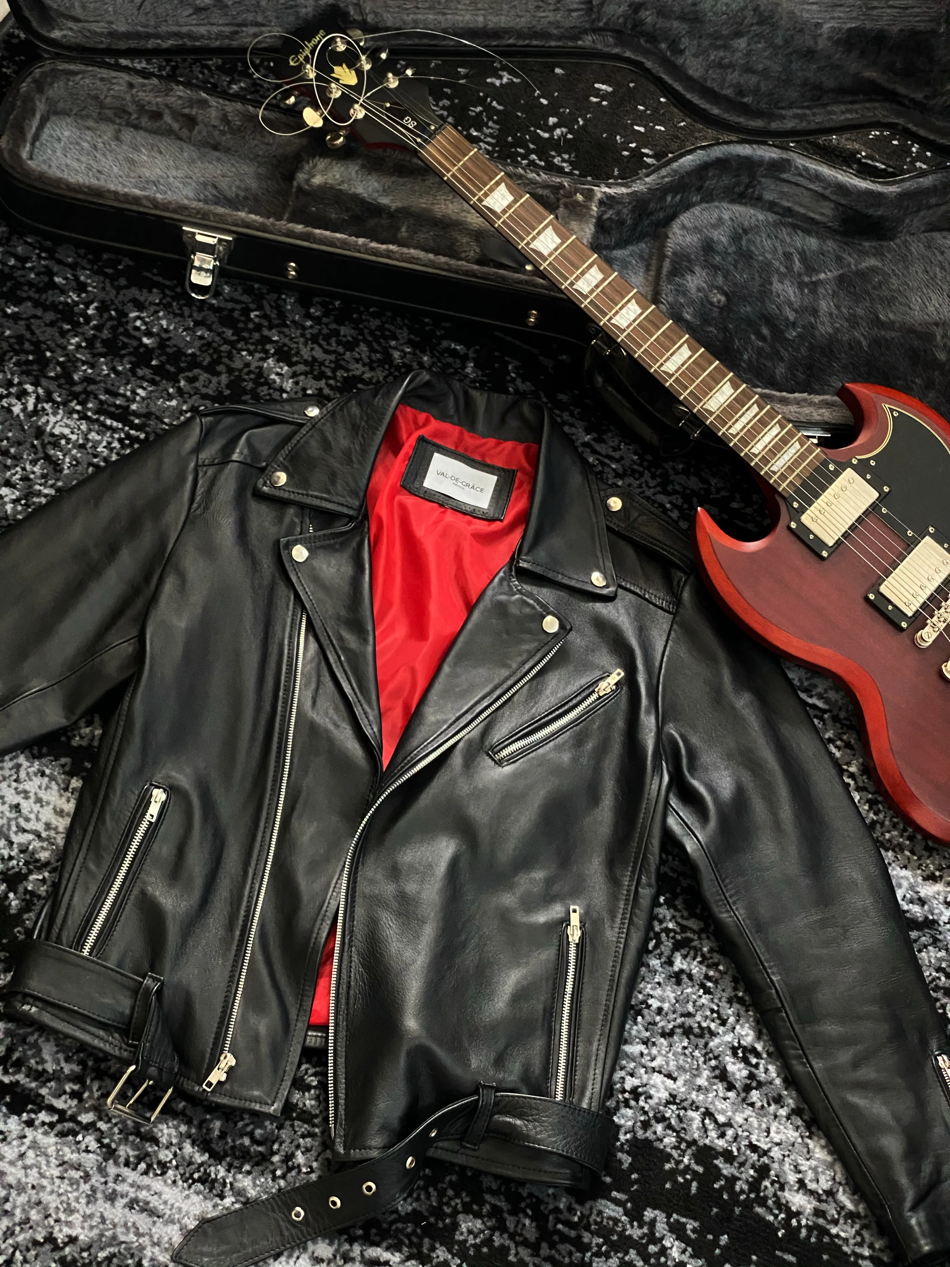 Biker no. 1 darkest black - Image 4