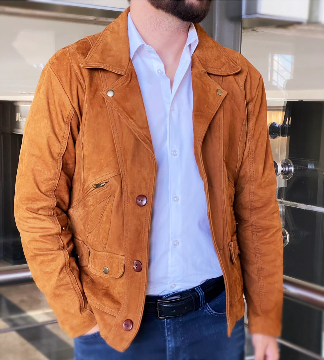 REBEL X nobuck miel - Image 3